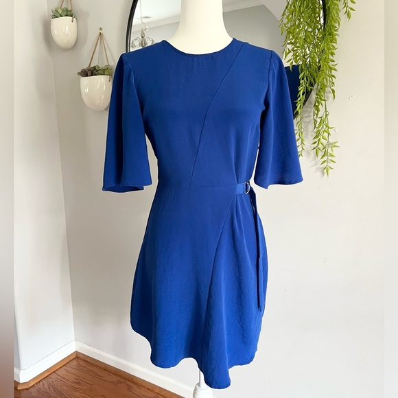 Top shop Dress w/ Open Back Detail - Sz 4 - Picture 1 of 3